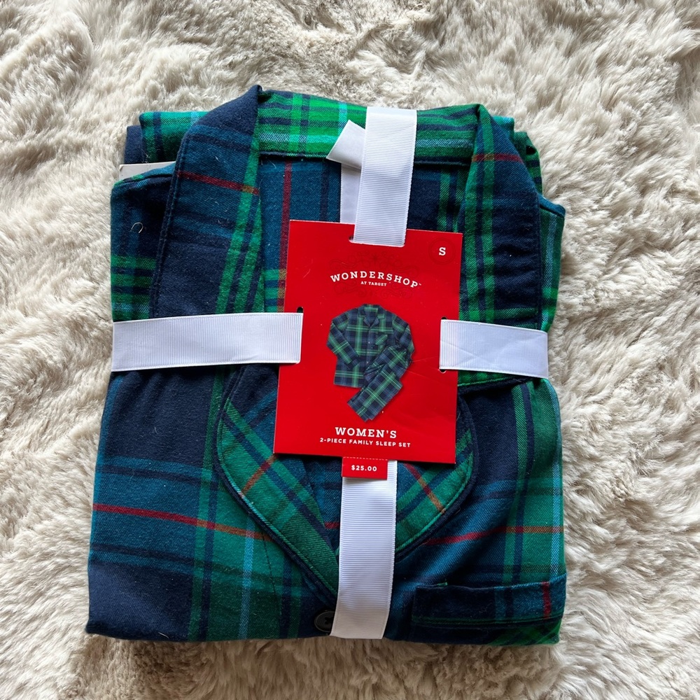 Plaid pajamas